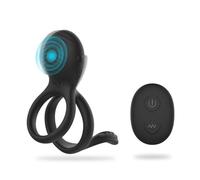 Anillo de cierre Anillo de bloqueo inalámbrico vibrador retardante juguetes sexys para adultos masturbador con Control remoto máquina sexual juguetes sexuales Para anillo de bloqueo para hombres