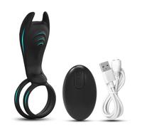 Anillo de cierre Anillo de bloqueo vibratorio, anillo de amor con Control remoto, máquina sexual retardante, Juguetes sexuales Para, anillos de pareja para hombres, juguetes masturbadores