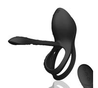 Anillo de cierre Control remoto vibrador masculino masturbador máquina sexual adultos juguetes atractivos bloqueo anillo fino clásico retro juguete sexual masculino anillo de bloqueo pareja