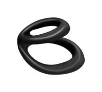 Anillo de cierre Hombre retraso eyaculación pene masturbador máquina sexual Cockring juguetes sexuales Para hombres anillo para pene Silicagel doble placer anillo para pene