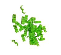 Anillo de clip para canario, pájaro, paloma, loro pequeño, anillos para patas, anillos para patas de pájaros, diámetro interior del anillo de clip: 2,7 mm, 3 mm, 4 mm, 4,5 mm, 5 mm