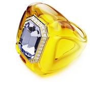 Anillo de cóctel Dulcis, Talla Cushion, Pavé, Amarillo 55