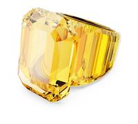 Anillo de cóctel Lucent, Talla octogonal, Amarillo 55