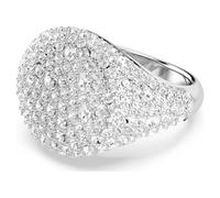 Anillo de cóctel Sublima, Blanco, Baño de rodio 52