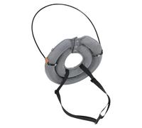 Anillo de colisión para mascotas, collar acolchado ajustable, parachoques suave para el cuello, protector de seguridad ligero, protector de cabeza anticolisión para mascotas ciegas con ajuste cómodo