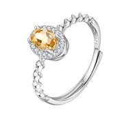 Anillo De Compromiso Con Rubí De Corte Ovalado En Plata De Ley 925 Para Mujer, Anillo De Eternidad Con Giro Infinito, Anillo De Compromiso De Cóctel Con Circonita Cúbica, Anillo De Boda Para Ella