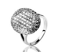 Anillo de compromiso de Bella de la saga Crepúsculo de OK-STORE, 100% plata de ley auténtica 925