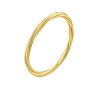 Anillo de compromiso para mujer, oro amarillo de 9 quilates, talla 52 (16,6)
