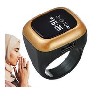 Anillo de contador de oración digital, contador de dedos de oración | Anillo de anillo multifuncional - Medidor de anillos de recordatorio de oración, contador de dedos para orar, contador de dedos de