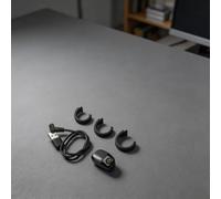 Anillo de contador de oración digital para Zikr para sesiones con pantalla transparente de 0.42 pulgadas, ajuste ajustable de 18 mm a 22 mm, tiempo de espera de treinta días, Tasbih electrónico