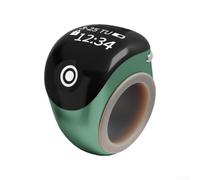 Anillo de conteo con interfaz táctil fácil de usar y pantalla luminosa brillante para contar constantemente (verde)