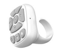 Anillo de control giratorio, controlador de dedo inalámbrico, obturador de video para teléfono, anillo de desplazamiento, botón para selfie, disparador remoto de cámara, dispositivo compacto de