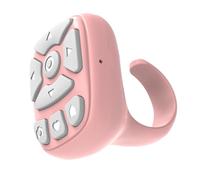 Anillo de control giratorio, controlador de dedo inalámbrico, obturador de video para teléfono, anillo de desplazamiento, botón para selfie, disparador remoto de cámara, dispositivo compacto de