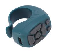 Anillo de Control Remoto con Yema del Dedo Controlador de Video para Tiktok Scrolling 7 Key (Verde Oscuro)
