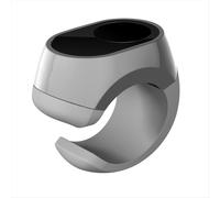 Anillo de control remoto inalámbrico compatible con Bluetooth plateado