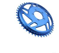 Anillo de corrección de cadena 42T para Bafang Ebike Drives incluyendo M100 M135 M200 M300 a la alineación adecuada de la cadena (azul)