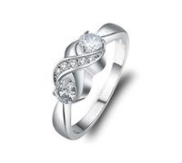 Anillo de cremación para cenizas para mujeres anillo de urna para cenizas El anillo de piedra de nacimiento contiene seres queridos cenizas joyas (tamaño 6-10,10