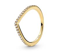 Anillo De Dama Funkelnder Wishbone Dorado Pandora 168758C01
