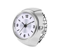 Anillo de dedo - Dial simple personalizado personalizado para hombres y mujeres Mira los dedos de pareja casual Mira la esfera simple, la pareja Cool Watch Ring Creative Novelty