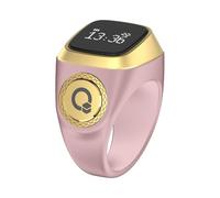 Anillo de dedo inteligente | Anillo electrónico recargable para contador de dedos, anillo de contador de dedos electrónico, inteligente recargable, Tasbih Tally Clicker, soporte multilingüe, G, Ver