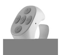 Anillo De Desplazamiento Control Remoto | Pasapáginas Remoto para Lectura de eBooks | Anillo Portátil para Ver Videos Cortos Tomar Fotos Y Redes Sociales