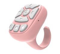 Anillo de desplazamiento - Controlador inalámbrico para teléfono móvil, desplazador de dedo de 50 mAh, control remoto recargable para selfie, control remoto versátil para ver videos, escuchar música