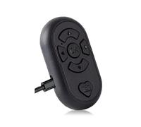 Anillo de Desplazamiento de Control Remoto Bluetooths para Tiktok Page Turner, Botón de Selfie de Obturador de Cámara Inalámbrico para Teléfono Celular Tablet Clicker Remoto, (Negro)