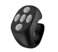 Anillo de desplazamiento inalámbrico - Clicker Turner de página remota | Controlador bluetoth Finger con funciones de navegación suave para leer libros electrónicos para tomar fotos o mirar