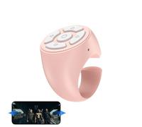 Anillo de Desplazamiento inalámbrico - Pasapáginas, Control Remoto para Celular | de Dedo para desplazarse, Selfies con cámara, Pasar página en Tableta | Viajes, casa, Coche, Camping, e