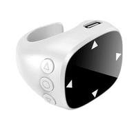 Anillo de desplazamiento, mando a distancia táctil inalámbrico para teléfono - Dispositivo de tecnología portátil para trabajo, presentación, transmisión en directo fotos, lectura, música, redes