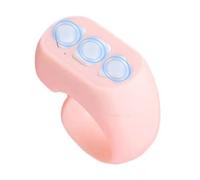 Anillo de desplazamiento para teléfono, desplazador de dedo, 3 teclas, girador de páginas, cámara inteligente, grabación de vídeo, clicker remoto para música, vídeo, navegación y presentación