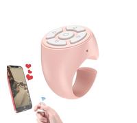 Anillo de desplazamiento remoto - Control remoto de obturador de anillo portátil | Controlador ergonómico de grabación de vídeo inalámbrico para el hogar, viajes, coche, camping, escuela, control remo