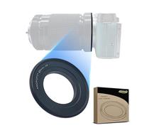 Anillo de disparo macro -FX de 67 mm, anillo adaptador inverso de 67 mm a FX, compatible con cámara Fuji Film FX X-A5 X-A20 X-A10 X-A3 X-A2 X-A1 X-T2 X-E3 X-E2S X-E2 X-E1 X-T100 X-M1 X-Pro2, macro