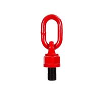 Anillo de elevación universal - M-16 × 20 mm 2T Herramienta de anillo de ojo de elevación Perno de anillo de acero de aleación Tornillo de anillo de elevación de rotación de 360 grados Tornillo de c