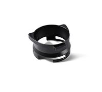 Anillo de embudo dosificador de 54mm for Sage 8 Serie portafiltro productos de café accesorios de máquina herramientas de barista(Aluminum-Black)