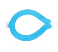 Anillo de Enfriamiento del Cuello, Ajuste del Cuello Portátil, Temperatura Adecuada de Larga Duración, Fácil Operación, Envoltura Refrescante para el Cuello para el Verano (BLUE)