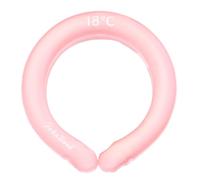 Anillo de enfriamiento para el cuello, banda para el cuello reutilizable, tubo de enfriamiento helado, portátil, para deportes al aire libre, enfriador de cuello para verano, exterior, interior