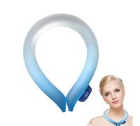 Anillo de enfriamiento portátil para el cuello, cuello ergonómico y portátil, solución fría duradera para actividades de verano, construcción, clima cálido, y aventura al aire libre