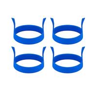 Anillo de escritura para freír - Fabricante de magdalenas reutilizable, forma plana, cortador de yema de huevo duradero | Característica de guía de fritura compacta, construcción de marco