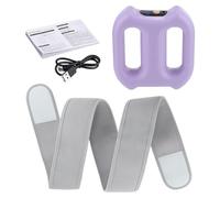 Anillo de fascia, ABS, 13,5 x 14,5 cm, herramienta de liberación de fascia, masaje de vibración de 5 modos, correa ajustable, masajeador muscular de tejido profundo, herramienta recargable para