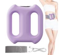 Anillo de Fascia - Anillo de Silicona Multiusos para Fascias Corporales - Herramienta de Masaje Inalámbrica con Rodillo y Cinturón para Relajación Muscular Piernas Muslos Vientre