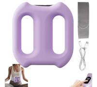 Anillo de fascia multifuncional para todo el cuerpo, anillo de blaster de fascia ergonómico de 5 velocidades de silicona, masajeador removedor de celulitis manual con cinturón ajustable, masajeador de