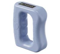 Anillo de fascia para grasa del vientre, masajeador de drenaje linfático, herramienta de masaje de vibración eléctrica para gimnasio en casa, oficina, azul cielo