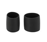 Anillo de Fijación de Cinta de Barra, Bucles de Silicona Flexibles y Resistentes Al Desgaste para Paseos Cómodos, lo Mejor para Ciclistas Cotidianos, Negro, 2 Piezas
