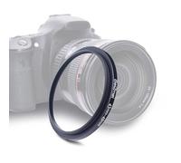 Anillo de filtro de cámara, 43 mm a 49 mm para filtros, compatible con todas las marcas de lente de 43 mm a filtro de cámara UV ND CPL. Hecho de mecanizado CNC.