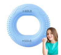 Anillo de fortalecimiento de agarre, 20 - 60 lb círculo de agarre para fortalecer la musculatura del brazo, entrenamiento de agarre del antebrazo, refuerzo de agarre de mano, entrenamiento de