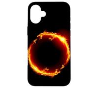 Anillo de Fuego de Dragones en Duelo Carcasa para iPhone 16 Plus