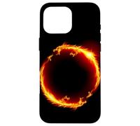 Anillo de Fuego de Dragones en Duelo Carcasa para iPhone 16 Pro MAX