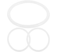 Anillo de Goma 3 Piezas Blanco para Cuenco Tibetano | Accesorios de Meditación, Goma, Evita Golpes entre Cuencos, Set de Tres Unidades