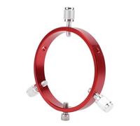 Anillo de Guía de 6 Orificios, Anillo de Guía Buscador con Tornillo M6 para Telescopio de 70 a 90 Mm, Adaptador de Anillo de Montaje de Aleación de Aluminio para Astrofotografía